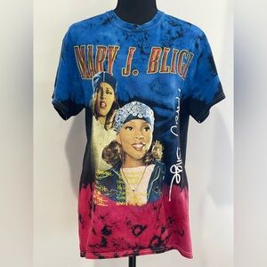 Mary J. Blige M “What’s the 411?” Track List Tie Dye‎ Short Sleeve 804